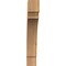 Ekena Millwork 3 1/2"W x 22"D x 22"H Merced Smooth Knee Brace, Western Red Cedar BRC04X22X22MRC00SWR - alternate 3
